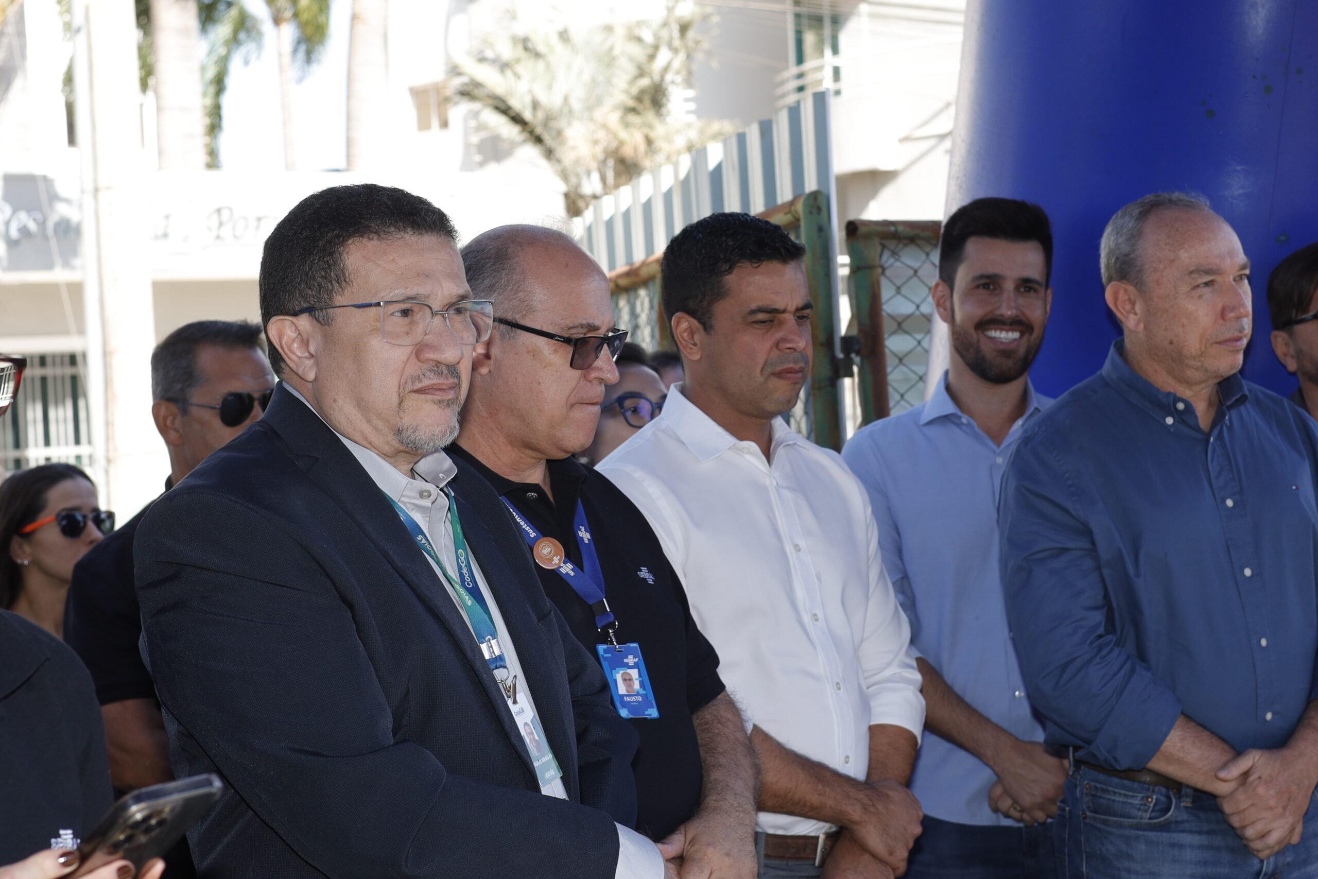 O presidente da Codego, Francisco Jr., foi representado pelo superintendente de Projetos, Inovação e Negócios, Paulo Araújo - Fotos Kleisson Meireles