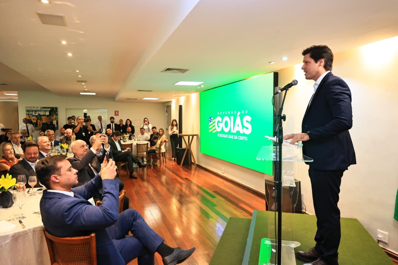 O presidente da Companhia de Desenvolvimento Econômico de Goiás (Codego), Francisco Jr., participou do evento.