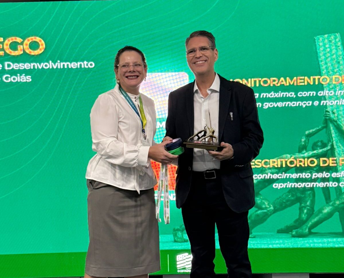 A Companhia de Desenvolvimento Econômico de Goiás conquistou o nível Diamante na categoria Monitoramento de Projetos e o Bronze em Escritório de Projetos